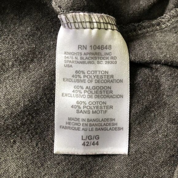 NHL Chicago Blackhawks Gray Graphic Short Sleeve Shirt- L - Picture 6 of 11